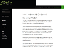 Tablet Screenshot of goblinnetwork.com